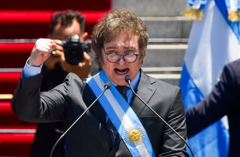 Javier Milei habla frente al Congreso
