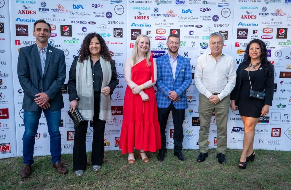 El gobernador electo Alfredo Cornejo y la vicegobernadora electa Hebe Casado participaron del 62° aniversario de la Cámara de Industria, Agricultura y Turísmo (CIAT) que se realizó en Casa Septem.Foto: Ignacio Blanco / Los Andes