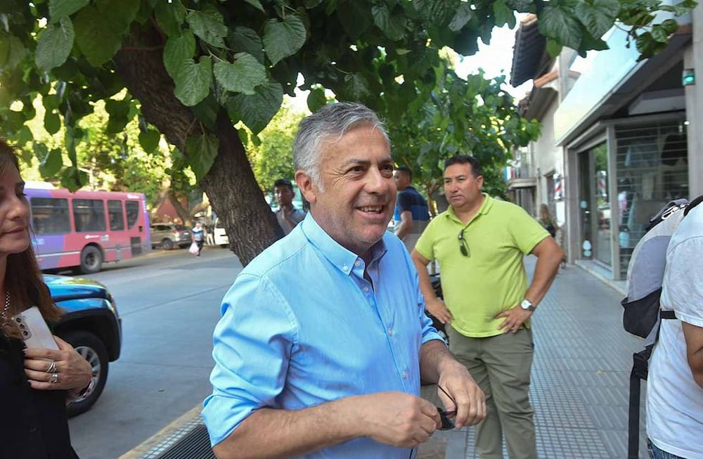 Alfredo Cornejo eligió a un productor y bodeguero como presidente de Iscamen. Foto: José Gutierrez / Los Andes