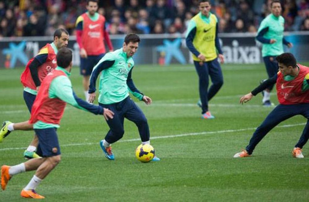 Jugadores del Barça, los nuevos Reyes Magos