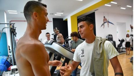 Cristiano Ronaldo se entrenó por primera vez con la Juventus