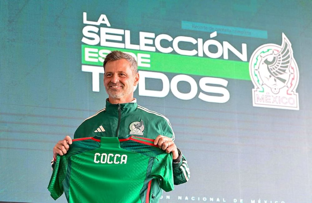 Diego Cocca, el flamante entrenador de la Selección de México. / Prensa Selección de México
