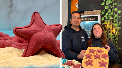 Una casa de pastas de La Plata se viralizó por sus sorrentinos con forma de la estrella culona.