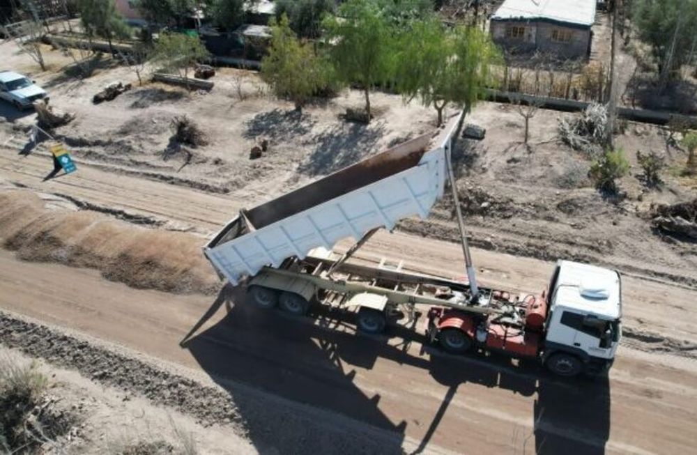 La pavimentación en marcha del carril Alto Verde, en Junín, beneficiará a 200 familias