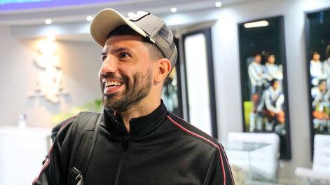 El Kun Agüero, parte del seleccionado argentino rumbo a la Copa América. / gentileza