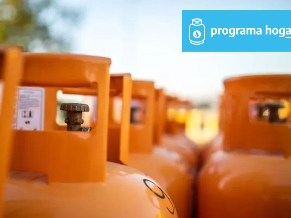 El Programa Hogar cubre gran parte del valor de una garrafa de 10 kilos para familias sin conexión de gas natural.