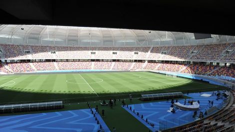 El Estadio Único Madre de Ciudades de Santiago del Estero, tiene capacidad para 30 mil espectadores. / Clarín.