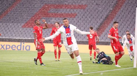 El fracés Mbppé fue la gran figura del PSG en el triunfo ante el Bayer Múnich por 3-2. / Gentileza.