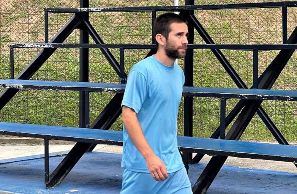 Nahuel Gallo, el gendarme argentino detenido en Venezuela.