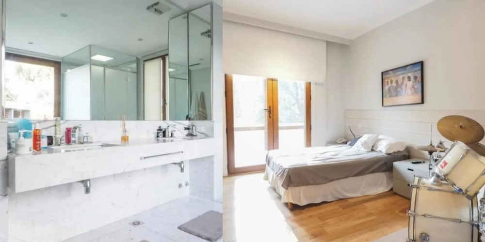 Lali Espósito y Pedro Rosemblat comparten una casa con estilo contemporáneo.