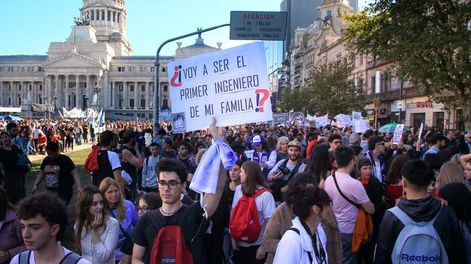 El Consejo Interuniversitario, que nuclea las universidades del país, presentó un nuevo proyecto de Ley de Financiamiento. | Foto: NA