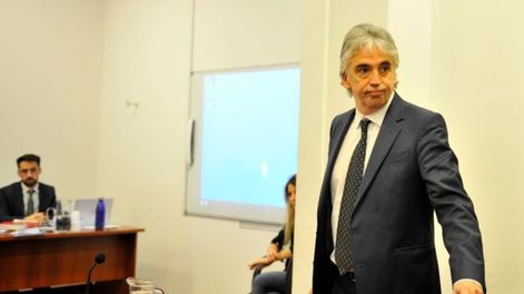 Los Andes | El ex pediatra Ricardo Russo, condenado en noviembre de 2019 y cuya sentencia fue ratificada esta semana. El juez evitó hablar de pornografía infantil siguiendo una recomendación de la Corte mendocina. Foto: Clarín.