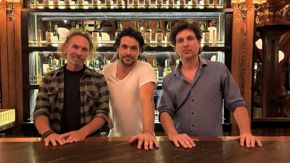 Agustín Battellini, Gabriel y Cristian Williams.