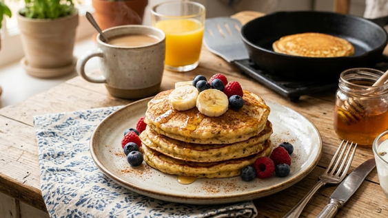 sin harina y con pocos ingredientes: la receta facil que muchos usan para un desayuno rapido
