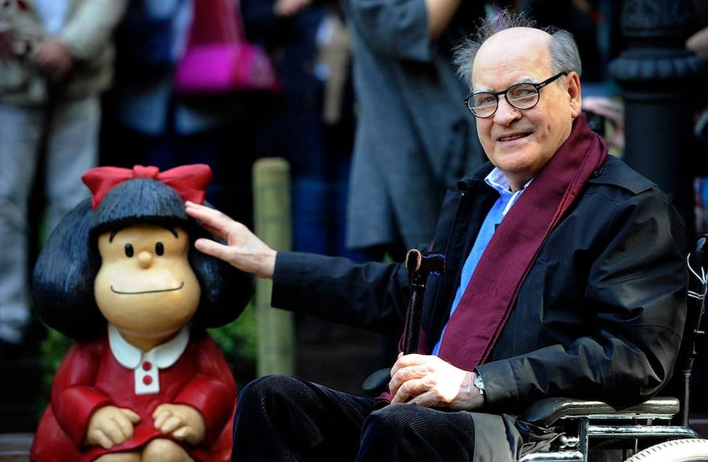 Tuve la suerte de vivir esa historia, la del tranvía de la felicidad con un alumno silencioso que con un lápiz podía dar vida en gris. ¡Hola Joaquín! “Buen día Joaquín!” / Foto: AFP PHOTO/ MIGUEL RIOPA