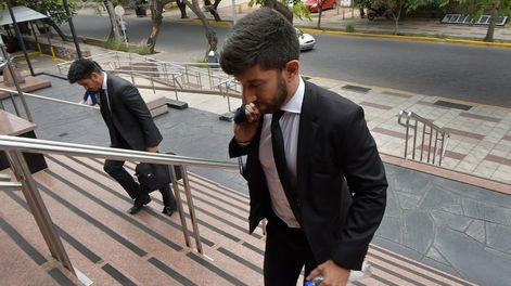 Los Andes | Tribunal Oral Federal N°2 de Mendoza continúa el juicio contra el ex titular del Juzgado Federal N°1 de Mendoza, Walter BentoEn la foto  Nahuel y Luciano BentoFoto: Orlando Pelichotti