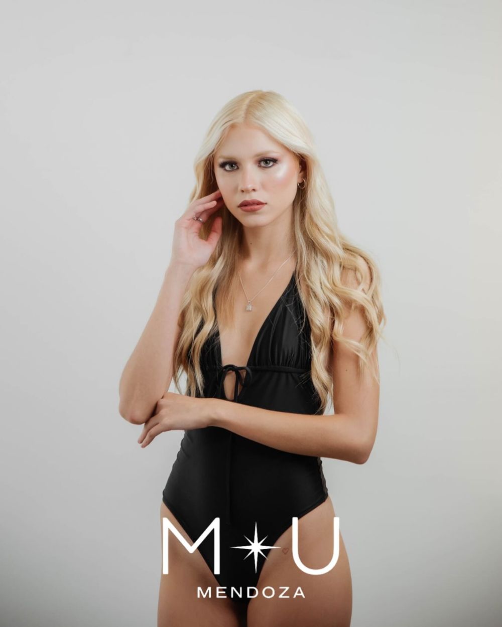 Candidata Miss Universo Mendoza 2025: Delfina Sosa.