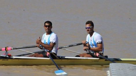La dupla de remo Díaz-Rosso aportó la primera medalla dorada de Argentina en Cochabamba