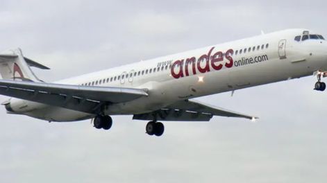 La compañía aérea Andes fue autorizada por la ANAC para volver a operar en Argentina. Foto: Pablo Luciano Potenze