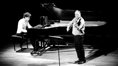 Los Andes | Pittella y Lara, en un reciente concierto.