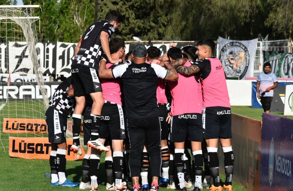 Gimnasia vs Nueva Chicago. Foto: @GimnasiaMendoza