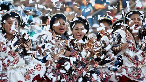 Fotogalería : todo el color y alegría de los Carnavales de Ugarteche