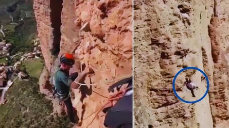 Los Andes | El momento del rescate / Captura de video