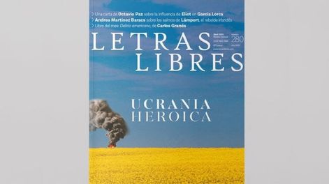 Revista Letras Libres con una tapa dedicada a Ucrania.