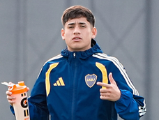 Tomás Aranda, jugador de Boca Juniors.