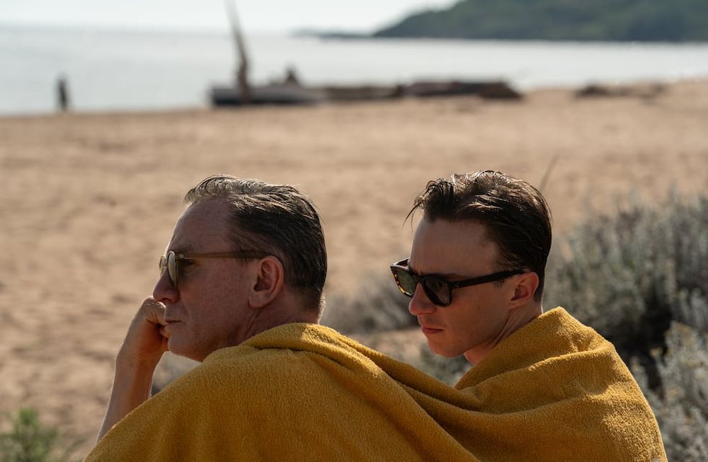 Escena de Queer, adaptación de la novela homónima de William Burroughs por Luca Guadagnino. Protagonizan Daniel Crai y Drew Starkey. (Gentileza Yannis Drakoulidis)