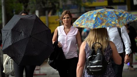 Se esperan tormentas para en regiones del centro y del este de Mendoza.Foto: Orlando Pelichotti