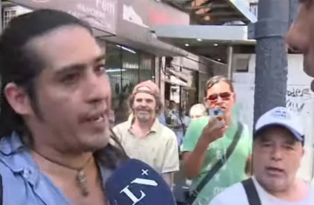 Agredieron al periodista Lucas Jerez - Captura de video