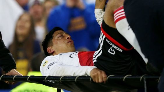 El volante de River, Rodrigo Aliendro, fue intervenido quirúrgicamente de forma satisfactoria y ahora empezará su proceso de recuperación. / Gentileza.