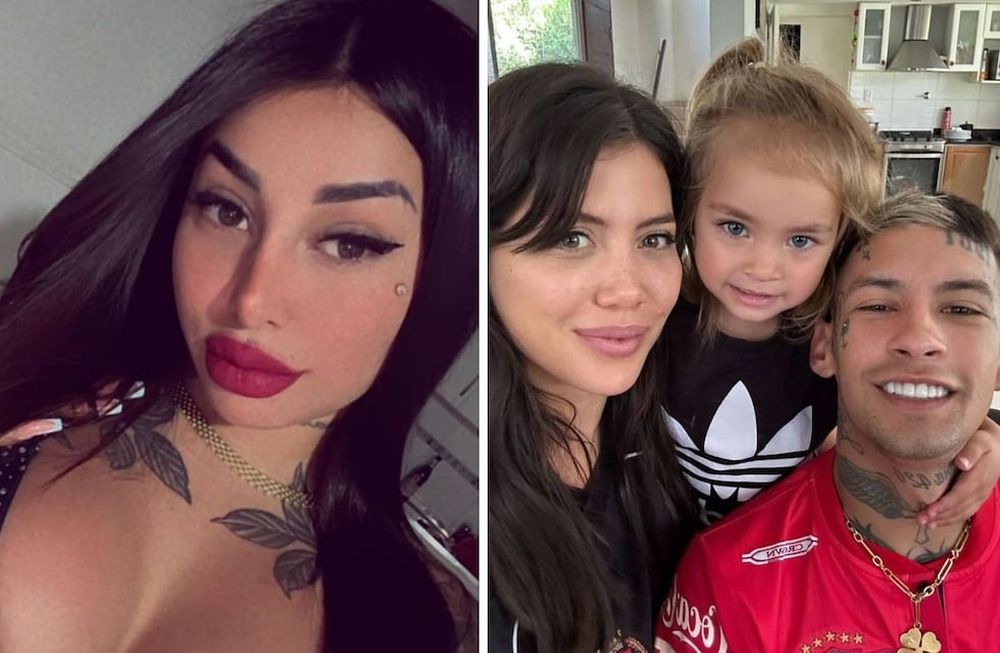 Tamara Báez, furiosa por la foto que Wanda Nara subió junto a su hija y L-Gante.
