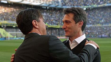 Gallardo y  Schelotto, una rivalidad de dos décadas