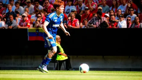 Los Andes | Valentín Barco, figura del Racing de Estrasburgo