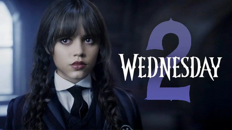Llega la segunda temporada de Merlina o Wednesday, en inglés.