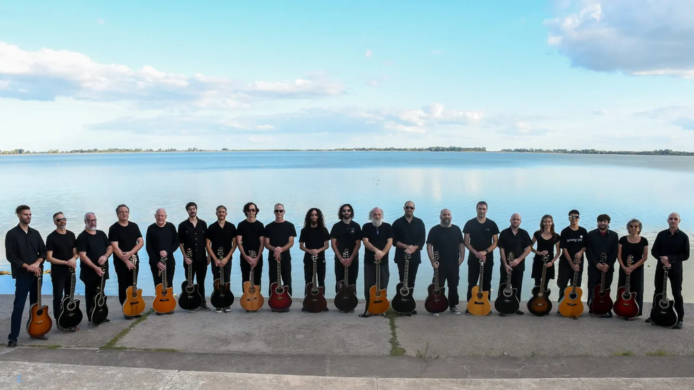 Orquesta Internacional de Guitarras en Mendoza.