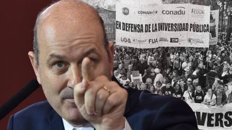 Federico Sturzenegger anunció un cambio en el sistema de rendición de gastos de las universidades públicas.