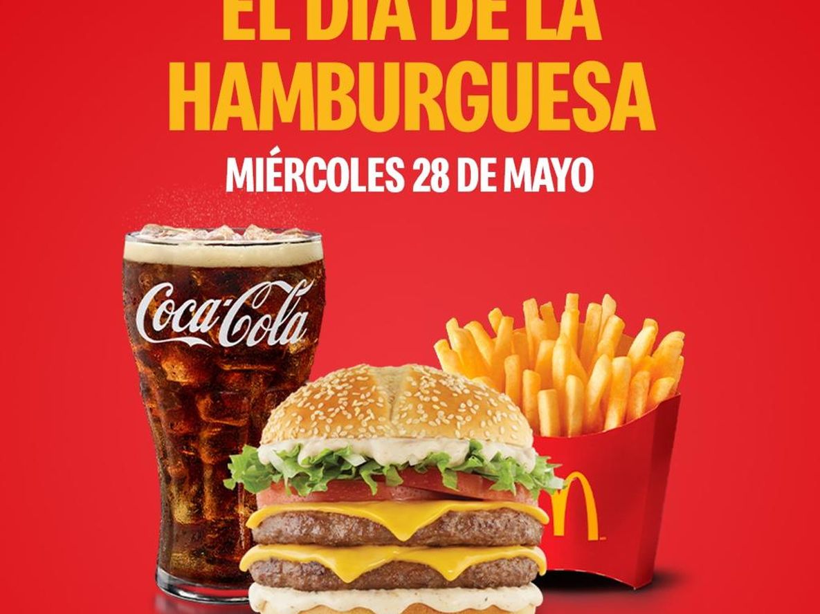 McDonalds celebra el Día de la Hamburguesa con una promoción imperdible: ¡50% OFF en toda tu compra!