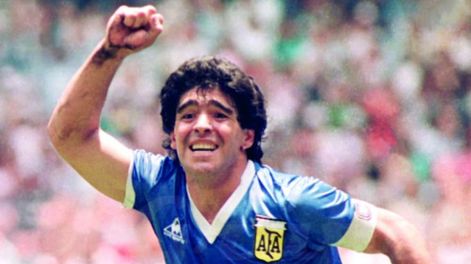 Una joven encontró una semilla con la cara de Maradona