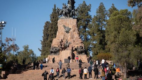 Cerro de la Gloria - Ignacio Blanco / Archivo Los Andes