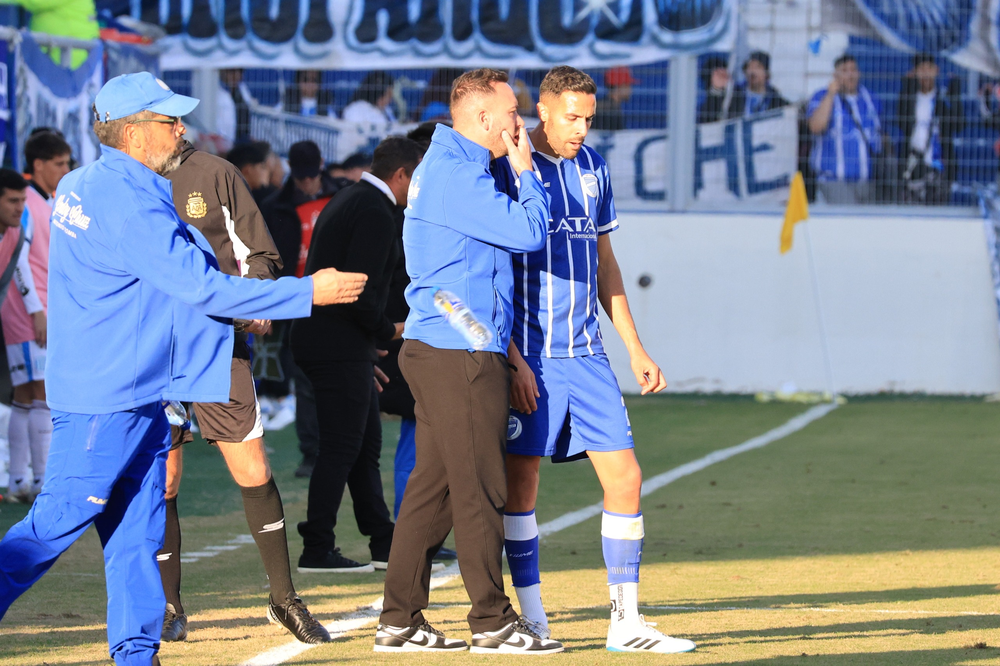 El entrenador de Godoy Cruz, Pablo De Muner