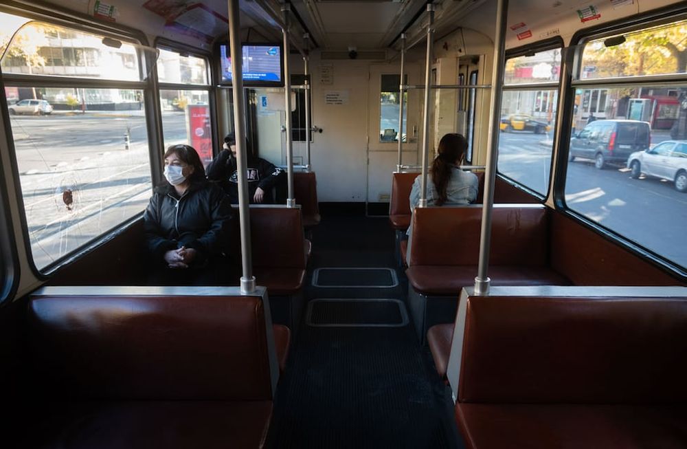 El servicio de transporte público del metrotranvía será gratis este domingoFoto: Ignacio Blanco / Los Andes