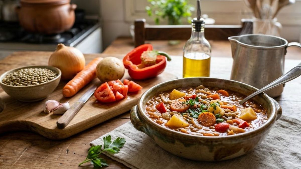 La receta perfecta para el Día del Trabajador: guiso de lentejas rápido, fácil y saludable