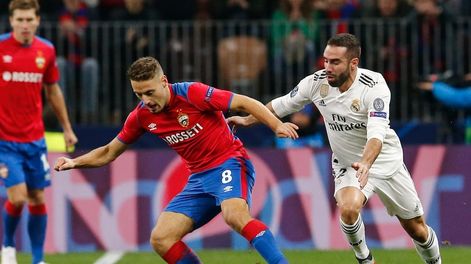 Batacazo en la Champions: CSKA de Moscú le ganó al Real Madrid