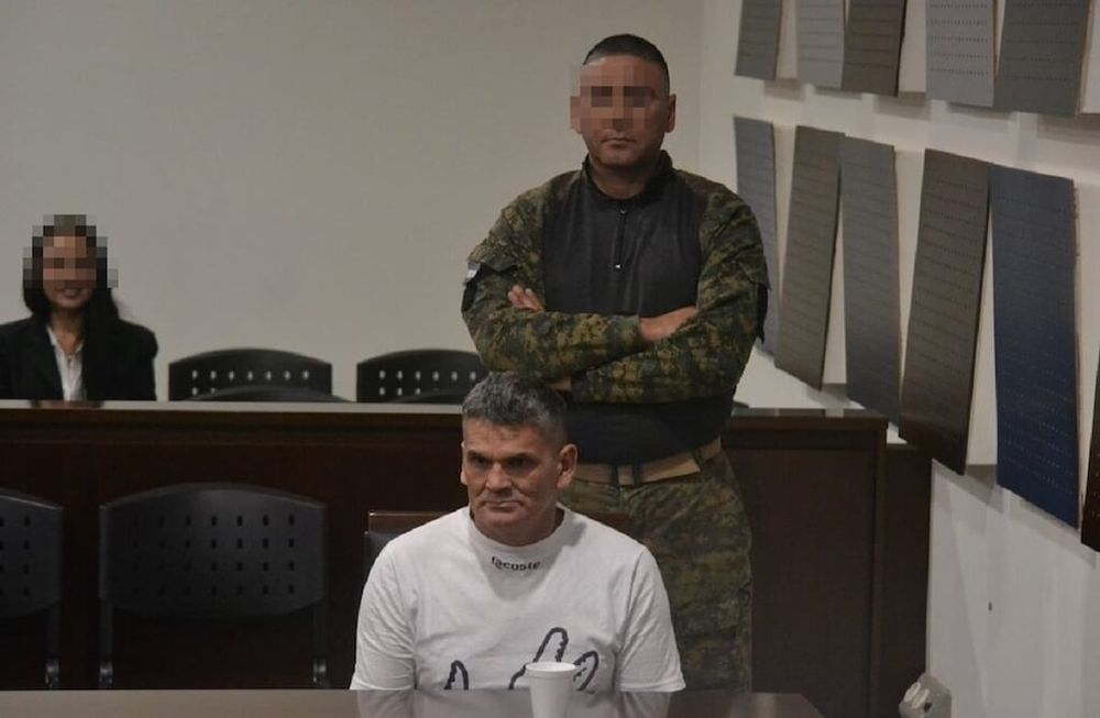 Juan José Piña (46) es juzgado por la muerte de Kevin Nicolás Muñoz Bustamante (26). Gentileza Poder Judicial.