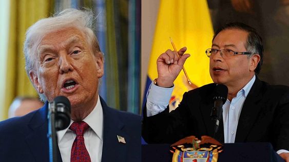 Donald Trump vs. Gustavo Petro