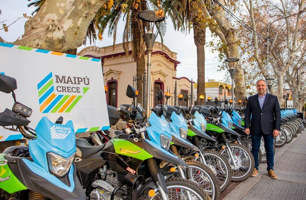 Maipú triplicó sus movilidades para Prevención Ciudadana
