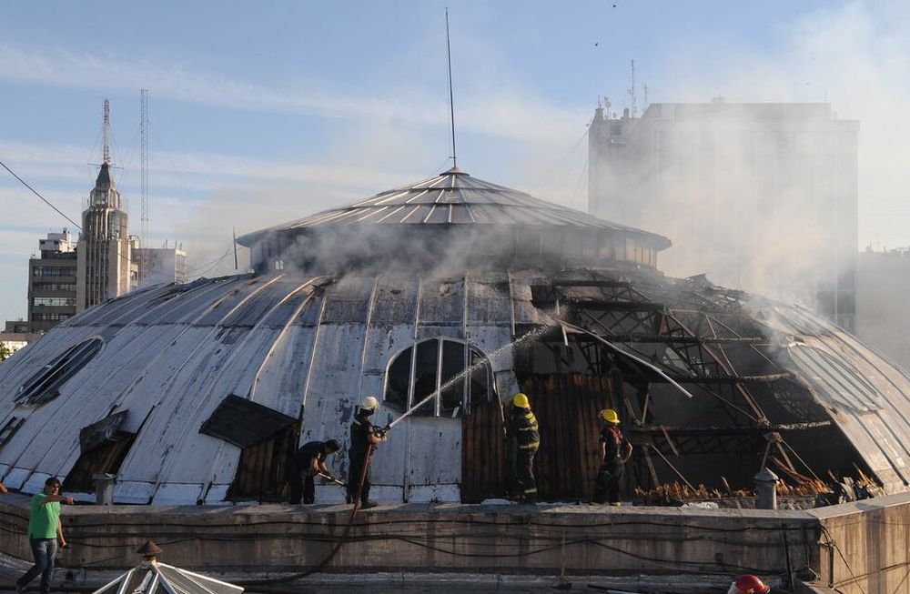 El incendio de la cúpula el Espacio Contemporáneo de Arte (ECA), es una de las causas que tramita la Justica contra funcionarios y ex funcionarios.